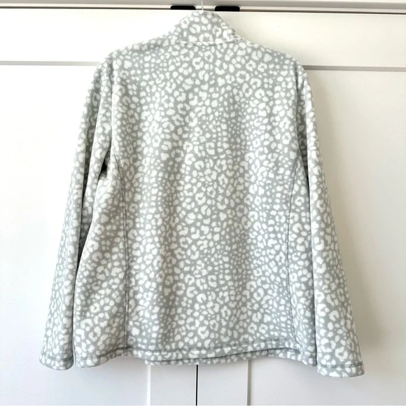 Lands End Anyweather fleece quarter zip pullover - Picture 4 of 4